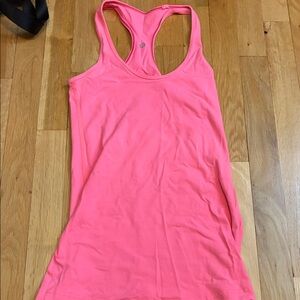 lululemon athletica Neon Pink Racerback Tank Top